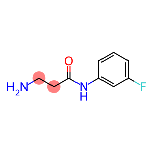 N~1~-(3-fluorophenyl)-beta-alaninamide(SALTDATA: HCl)