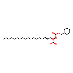 (cyclohexylmethyl) hydrogen 2-octadecenylsuccinate