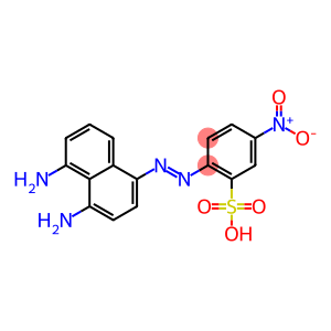 2-[(4,5-Diamino-1-naphthyl)azo]-5-nitrobenzenesulfonic acid