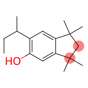 1,1,3,3-tetramethyl-6-(1-methylpropyl)indan-5-ol