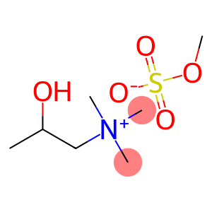 (2-hydroxypropyl)trimethylammonium methyl sulphate