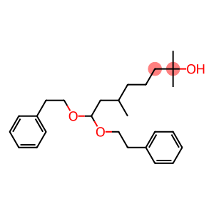 2,6-dimethyl-8,8-bis(2-phenylethoxy)octan-2-ol