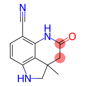 Pyrrolo[4,3,2-de]quinoline-6-carbonitrile,  1,2,2a,3,4,5-hexahydro-2a-methyl-4-oxo-