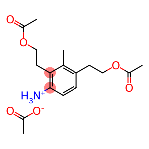 [bis(2-acetoxyethyl)-m-tolyl]ammonium acetate