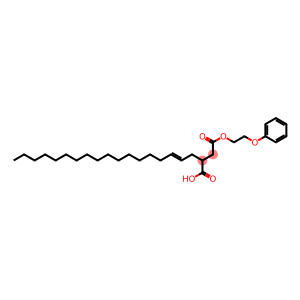 4-(2-phenoxyethyl) hydrogen 2-octadecenylsuccinate