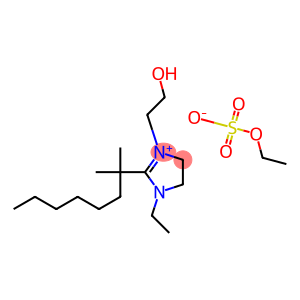 2-(dimethylheptyl)-1-ethyl-4,5-dihydro-3-(2-hydroxyethyl)-1H-imidazolium ethyl sulphate