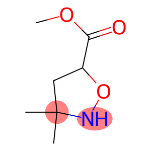 5-Isoxazolidinecarboxylicacid,3,3-dimethyl-,methylester(9CI)