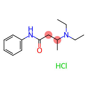 3-(diethylamino)-N-phenylbutyramide monohydrochloride