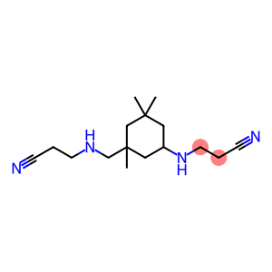 3-[[3-[[(2-cyanoethyl)amino]methyl]-3,5,5-trimethylcyclohexyl]amino]propiononitrile