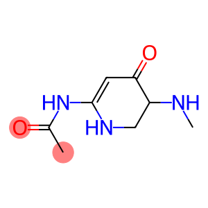 Acetamide,  N-[1,4,5,6-tetrahydro-5-(methylamino)-4-oxo-2-pyridinyl]-