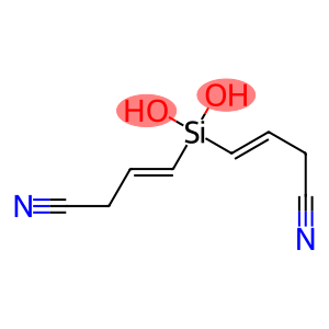 4,4'-(dihydroxysilylene)bis-3-butenenitrile