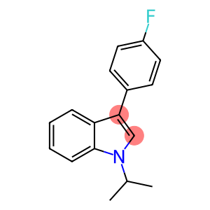 3-(4-氟苯基)-1-异丙基-1H-吲哚