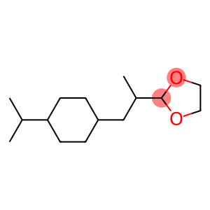 2-[2-[4-isopropylcyclohexyl]-1-methylethyl]-1,3-dioxolane