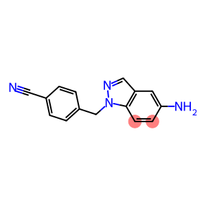 4-[(5-aminoindazol-1-yl)methyl]benzonitrile