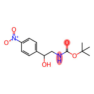 Carbamic acid, N-[2-hydroxy-2-(4-nitrophenyl)ethyl]-, 1,1-dimethylethyl ester