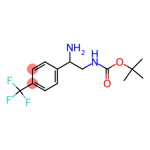 [2-AMINO-2-(4-TRIFLUOROMETHYL-PHENYL)-ETHYL]-CARBAMIC ACID TERT-BUTYL ESTER