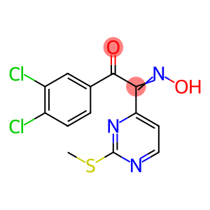 1-(3,4-dichlorophenyl)-2-(2-methylsulfanyl-1H-pyrimidin-6-ylidene)-2-nitrosoethanone