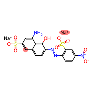 4-Amino-5-hydroxy-6-[(4-nitro-2-sulfophenyl)azo]-2-naphthalenesulfonic acid disodium salt