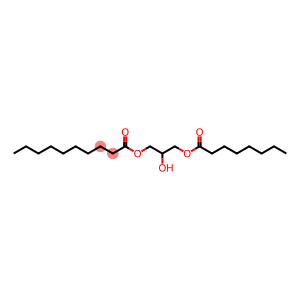 2-hydroxy-3-[(1-oxooctyl)oxy]propyl decanoate