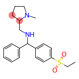 N-[[4-(ethylsulphonyl)phenyl]benzyl]-1-methylpyrrolidine-2-methylamine