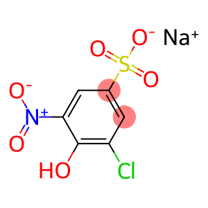 3-Chloro-4-hydroxy-5-nitrobenzenesulfonic acid sodium salt