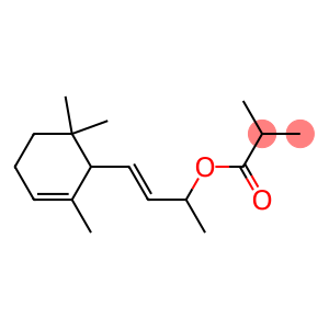 1-methyl-3-(2,6,6-trimethylcyclohex-2-enyl)allyl isobutyrate