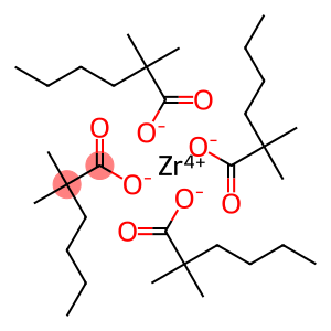 dimethylhexanoic acid, zirconium salt