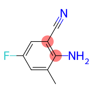 Benzonitrile,  2-amino-5-fluoro-3-methyl-