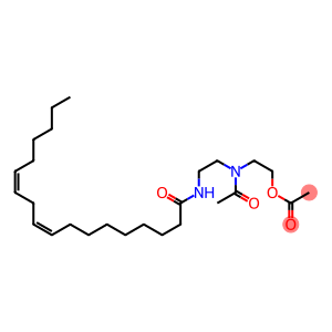 (9Z,12Z)-N-[2-[Acetyl[2-(acetyloxy)ethyl]amino]ethyl]-9,12-octadecadienamide