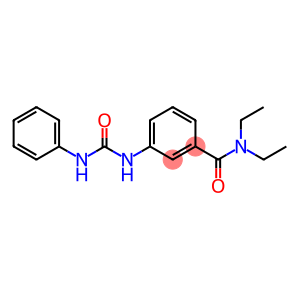 3-[(anilinocarbonyl)amino]-N,N-diethylbenzamide