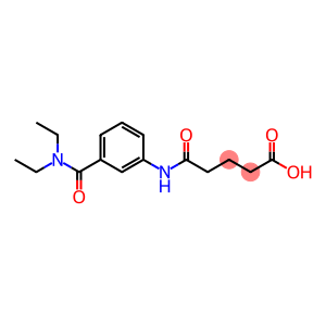 5-{3-[(DIETHYLAMINO)CARBONYL]ANILINO}-5-OXOPENTANOIC ACID