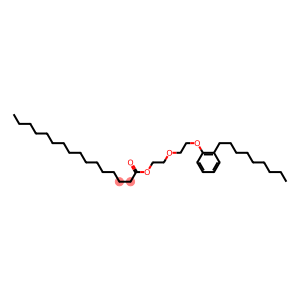 2-[2-(nonylphenoxy)ethoxy]ethyl palmitate