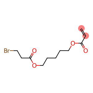 Propenoic acid 5-(3-bromo-1-oxopropoxy)pentyl ester