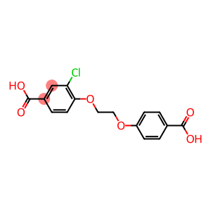 4-[2-(4-carboxyphenoxy)ethoxy]-3-chlorobenzoic acid