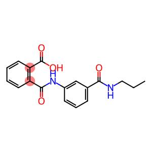 2-({3-[(PROPYLAMINO)CARBONYL]ANILINO}CARBONYL)-BENZOIC ACID