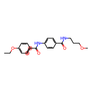 4-ethoxy-N-(4-{[(3-methoxypropyl)amino]carbonyl}phenyl)benzamide