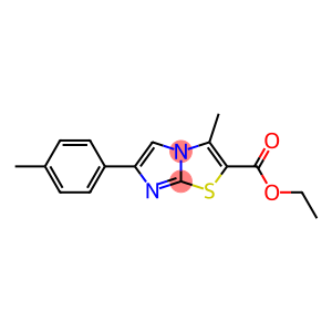 3-METHYL-6-(4-METHYLPHENYL)IMIDAZO[2,1-B]THIAZOLE-2-CARBOXYLIC ACID ETHYL ESTER