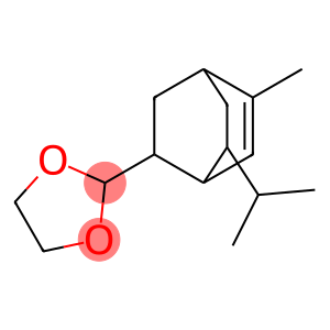 2-[7-isopropyl-5-methylbicyclo[2.2.2]oct-5-en-2-yl]-1,3-dioxolane