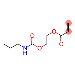 2-[[(propylamino)carbonyl]oxy]ethyl acrylate