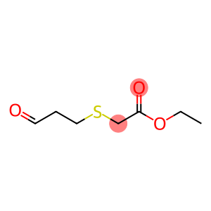 [(3-Oxopropyl)thio]acetic acid ethyl ester