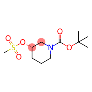 (S)-3-(甲基磺酰氧基)哌啶-1-羧酸叔丁酯
