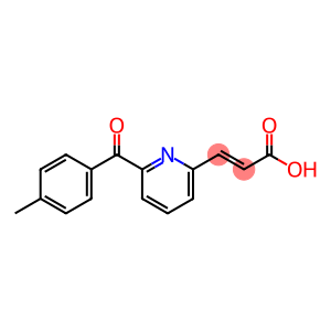 (E)-3-[6-(4-Methylbenzoyl)-2-pyridinyl]propenoic acid