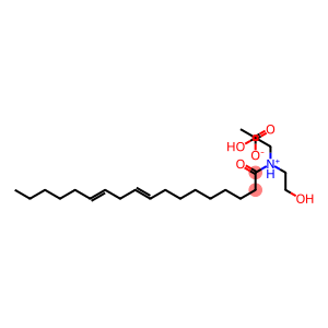 bis(2-hydroxyethyl)(octadeca-9,12-dienoyl)ammonium acetate