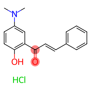 5'-(dimethylamino)-2'-hydroxychalcone hydrochloride