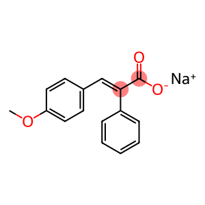 α-[(4-Methoxyphenyl)methylene]benzeneacetic acid sodium salt