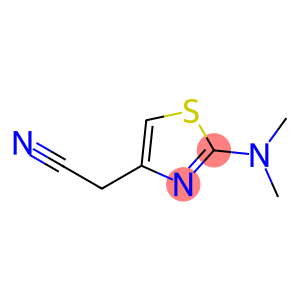 4-Thiazoleacetonitrile, 2-(dimethylamino)-