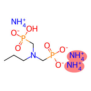 triammonium hydrogen [(propylimino)bis(methylene)]diphosphonate