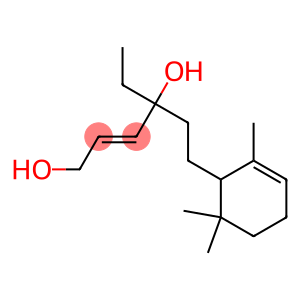 4-ethyl-6-(2,6,6-trimethylcyclohex-2-en-1-yl)hex-2-ene-1,4-diol