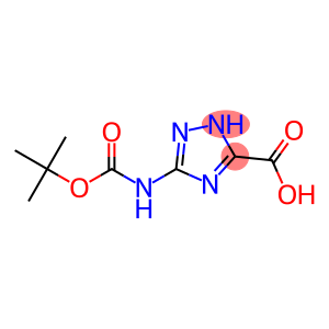 5--t-BOC-amino-2H-1,2,4-triazole-3-carboxylic acid