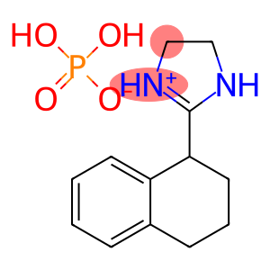 4,5-dihydro-2-(1,2,3,4-tetrahydro-1-naphthyl)-1H-imidazolium dihydrogen phosphate